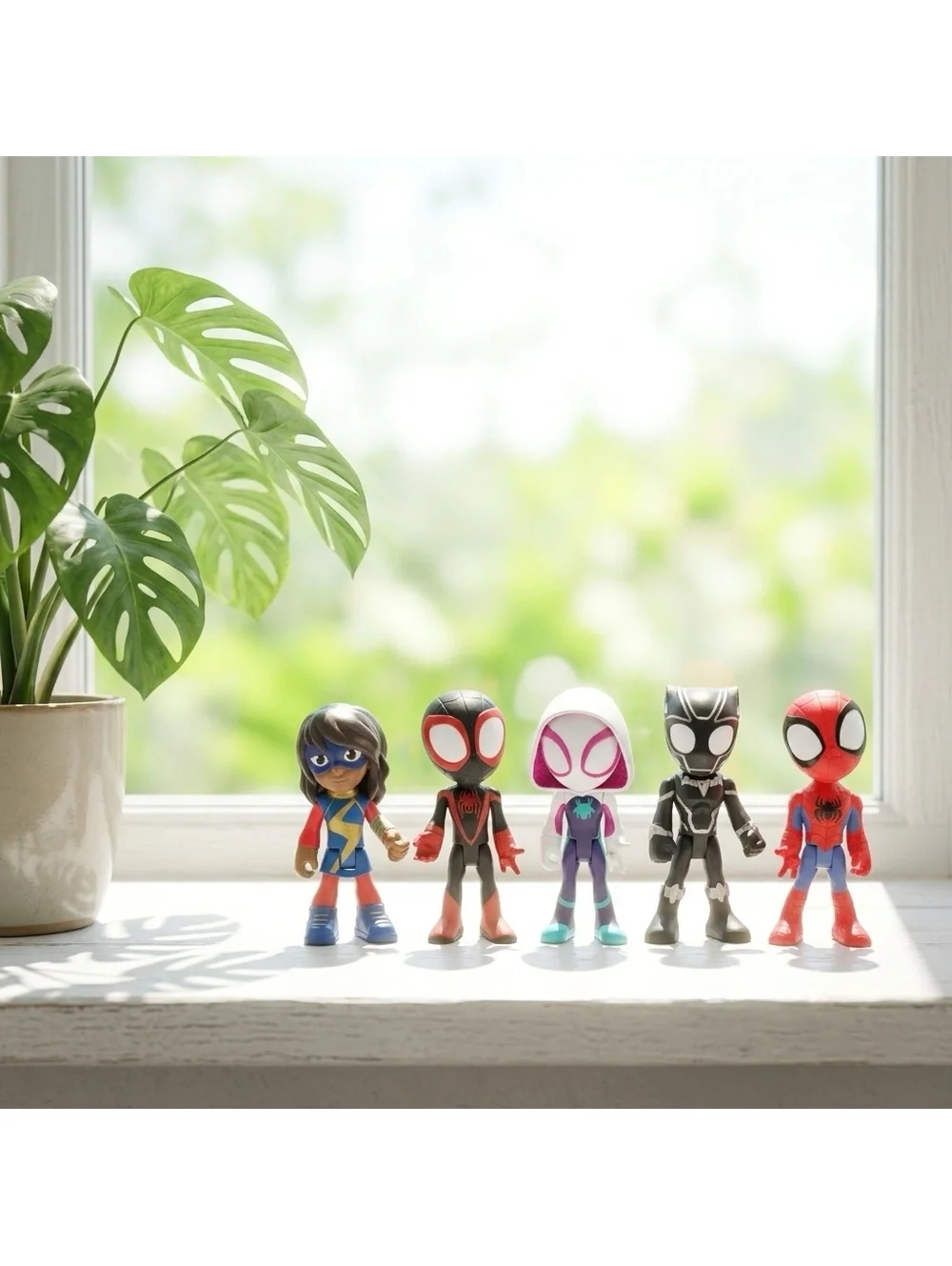 Marvel Spider-Man and Friends 4 in. Mini Figures Set - 5 Pieces
